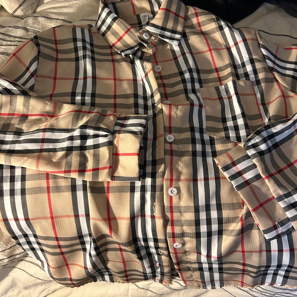 Plaid Button Down Shirt